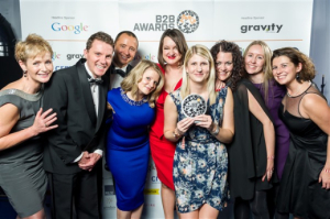 Man Bites Dog - B2B Marketing Awards win