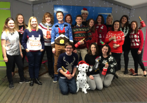 Man Bites Dog - Christmas jumper day